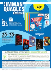 Catalogue E.Leclerc à Périgueux cette semaine, valable du 19/08/2025 au 30/08/2025 Prospectus E.Leclerc à Périgueux, "E.LECLERC", 24 pages de promos valables du 19/08/2025 au 30/08/2025