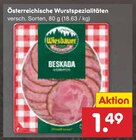 Aktuelle Wurst Angebote bei Netto Marken-Discount in Heilbronn Aktuelles Österreichische Wurstspezialitäten Angebot bei Netto Marken-Discount in Heilbronn ab 1,49 €