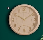 Horloge plastique Ø 30 cm en promo chez Super U Niort à 4,99 €