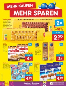 Nutella im Netto Marken-Discount Prospekt "Aktuelle Angebote" mit 59 Seiten (Kaufbeuren)