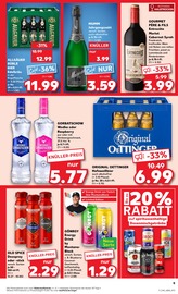 Aktueller Kaufland Prospekt mit Vodka, "KNÜLLER", Seite 22