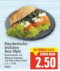 Räucherlachsbrötchen Asia Style im aktuellen E center Prospekt