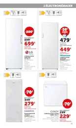 Offre Congélateur dans le catalogue Hyper U du moment à la page 15