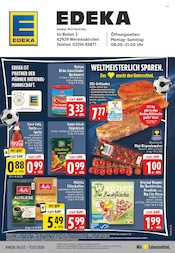 Tomaten im EDEKA Prospekt in Wermelskirchen Aktueller EDEKA Prospekt mit Tomaten, "Aktuelle Angebote", Seite 1