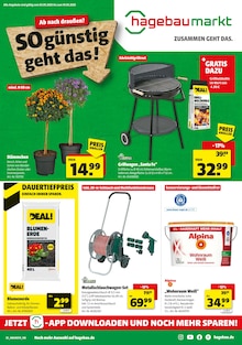 Aktueller Hagebaumarkt Prospekt (Moos, Deggendorf, 16 Seiten zum blättern Hagebaumarkt Prospekt Ab nach draußen? SO günstig geht das! mit 16 Seiten