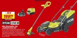 Akku-Rasenmäher-Set OLM1833LT23A-140 im Angebot bei toom Baumarkt in Ahlen Akku-Rasenmäher-Set OLM1833LT23A-140 Angebote von Ryobi bei toom Baumarkt Ahlen für 199,99 €