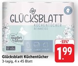 Küchentücher Reinweiss bei E center im Stuttgart Prospekt für 1,99 €