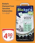 Aktuelles Diamond Care Sensitive Katzenstreu Angebot bei GLOBUS in Braunschweig ab 4,00 €