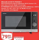 Mikrowelle mit Grill YC-PG204AE-S Angebote von Sharp bei GLOBUS Kerpen für 79,99 €