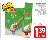 EDEKA Zwickau - Milch Reis Angebot im Prospekt Milch Reis bei EDEKA im Zwickau Prospekt für 1,39 €