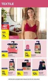 Promos Boxer Homme dans le catalogue "PIQUE-NIQUE" de Carrefour Boxer Homme en promo dans le catalogue Carrefour à la page 60