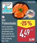 BBQ Putensteaks Angebote bei ALDI Nord Halberstadt für 4,49 €