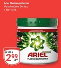 Fleckenentferner im Angebot bei GLOBUS in Weinheim Fleckenentferner Angebote von Ariel bei GLOBUS Weinheim für 2,99 €