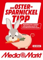 MediaMarkt Prospekt "DER OSTER-SPARNICKEL TIPP", 1 Seiten, für Hückelhoven, 30.03.2020 - 14.04.2020 MediaMarkt Prospekt "DER OSTER-SPARNICKEL TIPP", 1 Seiten, für Hückelhoven, 30.03.2020 - 14.04.2020