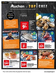 Offre Huîtres dans le catalogue Auchan Hypermarché du moment à la page 2
