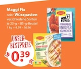 Fix bei V-Markt im Mainburg Prospekt für 0,39 €