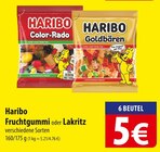 Haribo Fruchtgummi oder Lakritz Angebote bei famila Nordost Stralsund für 5,00 €