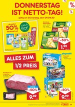 Netto Marken-Discount Prospekt "DONNERSTAG IST NETTO-TAG!", 2 Seiten, für Bielefeld, 09.04.2020 - 11.04.2020 Netto Marken-Discount Prospekt "DONNERSTAG IST NETTO-TAG!", 2 Seiten, für Bielefeld, 09.04.2020 - 11.04.2020