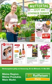 ZG Raiffeisen Supermarkt Prospekt der aktuellen Woche mit 8 Seiten, gültig von 08.05.2025 bis 14.05.2025, in Durmersheim und Umgebung Aktueller ZG Raiffeisen Supermarkt Prospekt in Durmersheim und Umgebung, "MUTTERTAG - JETZT ANS SCHENKEN DENKEN" mit 8 Seiten, 08.05.2025 - 14.05.2025