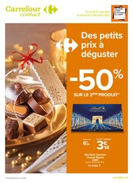 Catalogue Supermarchés de Carrefour Proximité Prospectus Carrefour Proximité, "Des petits prix à déguster", 12 pages, 22/11/2022 - 04/12/2022