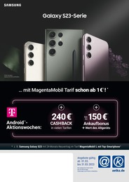 aetka Prospekt für Düsseldorf mit 4 Seiten aetka Prospekt für Düsseldorf: "Galaxy S23-Serie", 4 Seiten, 01.03.2013 - 31.03.2023