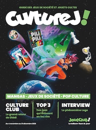Prospectus JouéClub à Saint-Genis-Laval, "CultureJ !", 44 pages, 04/11/2025 - 31/12/2025