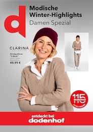 dodenhof Prospekt für Soltau: "Modische Winter-Highlights: Damen Spezial", 10 Seiten, 14.11.2025 - 30.11.2025