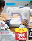 Freiarms-Nähmaschine im Angebot bei ALDI Nord in Lutherstadt Wittenberg Freiarms-Nähmaschine Angebote von Singer bei ALDI Nord Lutherstadt Wittenberg für 139,00 €