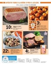 Promos Foie Gras dans le catalogue "Vague de fraîcheur sur votre budget" de E.Leclerc Foie Gras en promo dans le catalogue E.Leclerc à la page 58