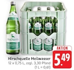 Aktuelles Heilwasser Angebot bei E center in Ulm ab 5,49 €