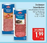 Salami Auslese Walnuss Angebote von Stockmeyer bei Marktkauf Nürnberg für 1,99 €