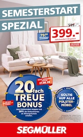 Aktueller Segmüller Möbel & Einrichtung Prospekt in Altfraunhofen und Umgebung, "SEMESTERSTART SPEZIAL" mit 24 Seiten, 28.07.2025 - 02.11.2025