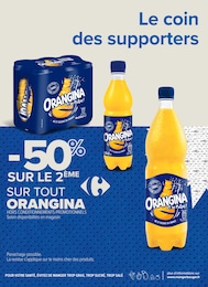 Prix et réduction Orangina dans le prospectus Carrefour Proximité en cours Offre Orangina dans le catalogue Carrefour Proximité du moment à la page 19