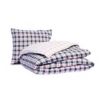 Parure "Tartan London" - TEX HOME en promo chez Carrefour Palaiseau à 35,99 €