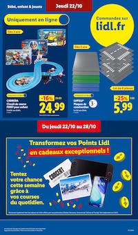 Promotion Jouet Bébé dans le prospectus Lidl, valable du 22/10/2026 au 28/10/2026 Promo Jouet Bébé dans le catalogue Lidl du moment à la page 39