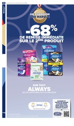 Offre Always dans le catalogue Carrefour Market du moment à la page 16