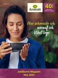 Aktueller Alnatura Biomärkte Prospekt für Ludwigsfelde: Alnatura Magazin mit 68} Seiten, 01.05.2024 - 31.05.2024
