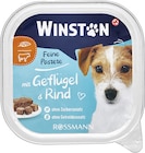 Feine Pastete mit Geflügel & Rind im Angebot bei Rossmann in Homburg Feine Pastete mit Geflügel & Rind Angebote von Winston bei Rossmann Homburg für 0,69 €