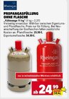 Propangasfüllung ohne Flasche im Angebot bei E center in Trier Propangasfüllung ohne Flasche Angebote von Rheingas bei E center Trier für 24,99 €