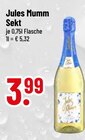 Sekt im Trinkgut Prospekt Sekt von Jules Mumm im aktuellen Trinkgut Prospekt für 3,99 €