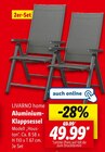 Aluminium-Klappsessel im Angebot bei Lidl in Frankfurt Aluminium-Klappsessel Angebote von LIVARNO home bei Lidl Frankfurt für 49,99 €