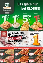 GLOBUS Supermarkt Prospekt der aktuellen Woche mit 33 Seiten, gültig von 10.08.2026 bis 15.08.2026, in Nieder-Olm und Umgebung Aktueller GLOBUS Supermarkt Prospekt in Nieder-Olm und Umgebung, "Aktuelle Angebote" mit 33 Seiten, 10.08.2026 - 15.08.2026