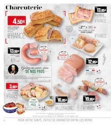 Promotion Saucisse dans le prospectus Supermarchés Match, valable du 09/09/2025 au 21/09/2025 Promo Saucisse dans le catalogue Supermarchés Match du moment à la page 8