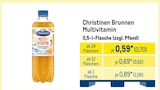 Multivitamin im METRO Prospekt Multivitamin von Christinen Brunnen im aktuellen METRO Prospekt für 0,70 €