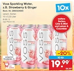 Netto Marken-Discount Nennslingen - Sparkling Water Strawberry & Ginger Angebot im Prospekt Sparkling Water Strawberry & Ginger bei Netto Marken-Discount im Nennslingen Prospekt für 19,99 €