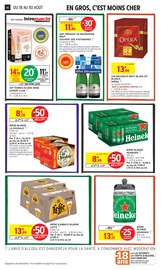 Promos Heineken dans le catalogue "VIVE LA FIN DES VACANCES" de Intermarché Hyper Heineken en promo dans le catalogue Intermarché Hyper à la page 42