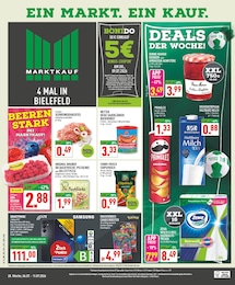 Marktkauf Prospekt für Leopoldshöhe mit 32 Seiten Marktkauf Prospekt für Leopoldshöhe: "Aktuelle Angebote", 32 Seiten, 06.07.2026 - 11.07.2026