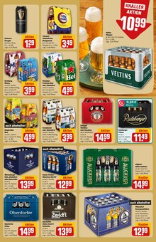 Bier im aktuellen REWE Prospekt (München) Bier im REWE Prospekt "Dein Markt" mit 34 Seiten (München)