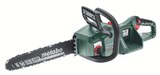 2×18-Volt-Akku-Kettensäge MS 36-18 LTX BL 40 + Oregon Sägekette 40 cm (3/8” LP / 1,1mm) im Angebot bei RHG Baucentrum in Plauen 2×18-Volt-Akku-Kettensäge MS 36-18 LTX BL 40 + Oregon Sägekette 40 cm (3/8” LP / 1,1mm) Angebote von Metabo bei RHG Baucentrum Plauen für 229,00 €