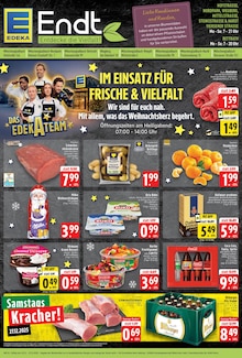 Aktueller EDEKA Prospekt "Aktuelle Angebote" Seite 1 von 8 Seiten für Mönchengladbach